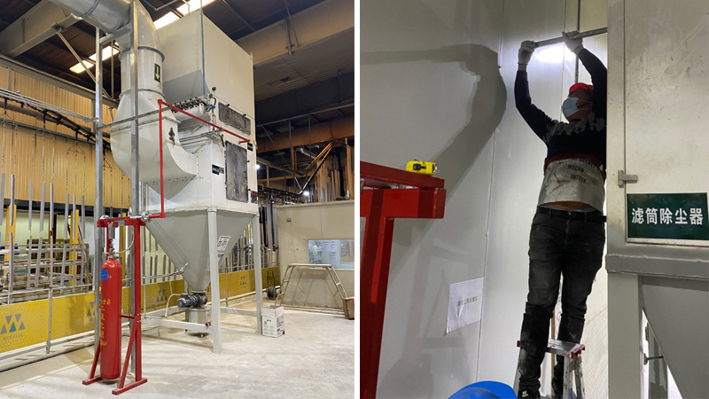 除塵設(shè)備自動滅火系統(tǒng)