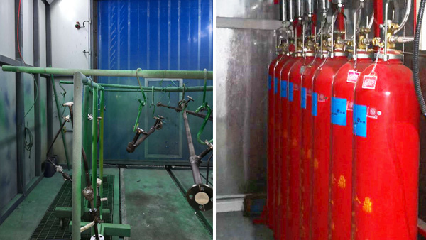 涂裝車間噴漆房滅火系統(tǒng)