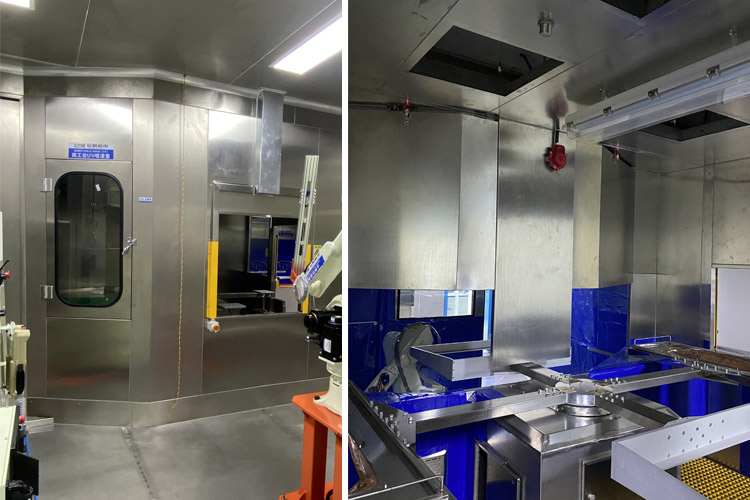 鈑噴中心消防自動滅火系統(tǒng)