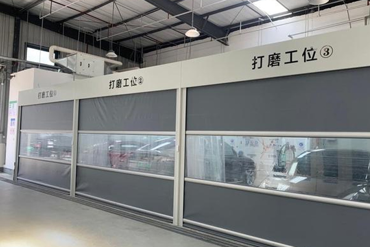 特斯拉鈑噴中心起火