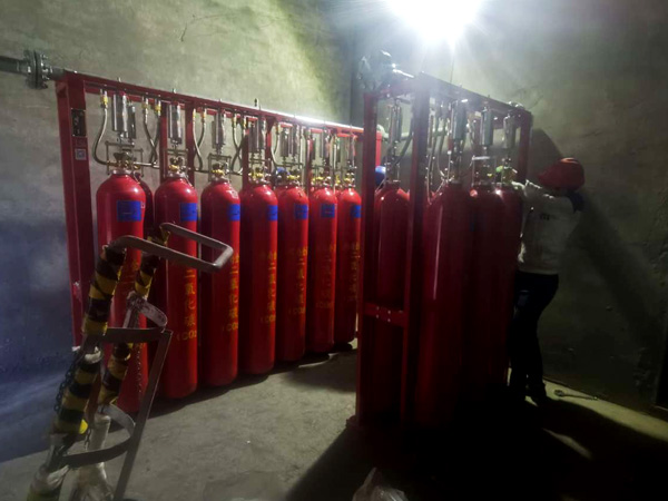 水泥廠煤粉倉(cāng)氣體滅火系統(tǒng)