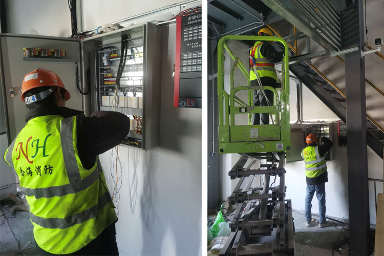 整車電動增程器熱試設(shè)備消防滅火系統(tǒng)